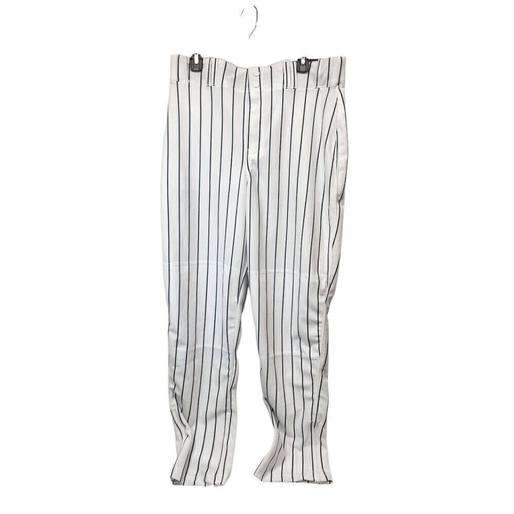 Champro Size XL Navy and White Stripe Triple Crown Open Bottom Pant Men's Baseba